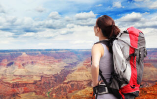 Woman Mountain Hiker